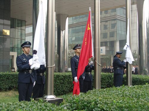 【圣安卫嘉】升旗仪式